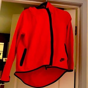 women’s Nike tech red jacket